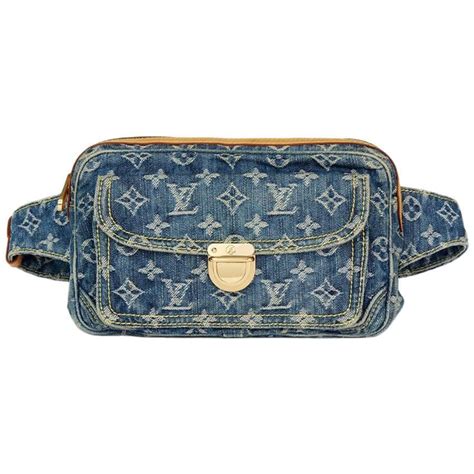 louis vuitton denim bum bag|Louis Vuitton bumbag for sale.